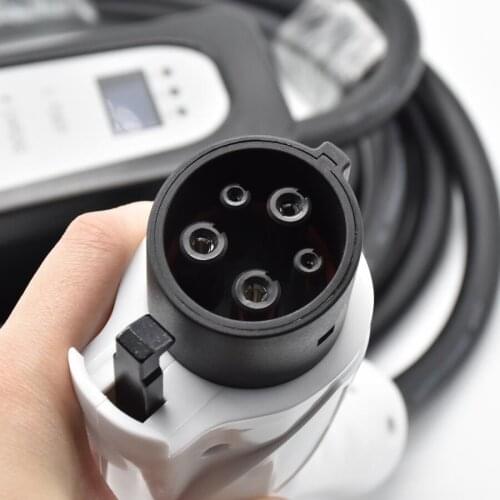 Electric Vehicle SAE J1772 Charger Type1 Level 2 EV Power Supply 16A/32A Portable Charging Control Station