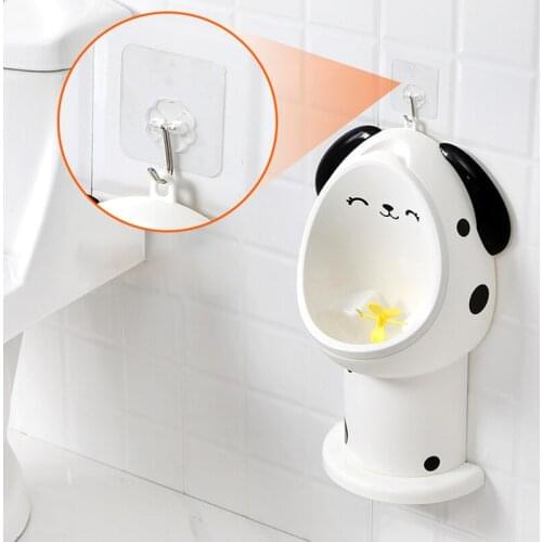 Vertical Hanging Baby Potty Urinal 1-6years Childrens Training Toilet Seat Cute Cartoon Bathroom Wall-Mounte Boys Travel Potty