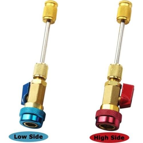 Air Conditioning R134A Valve Core Remover Installer High Low Pressure Tool