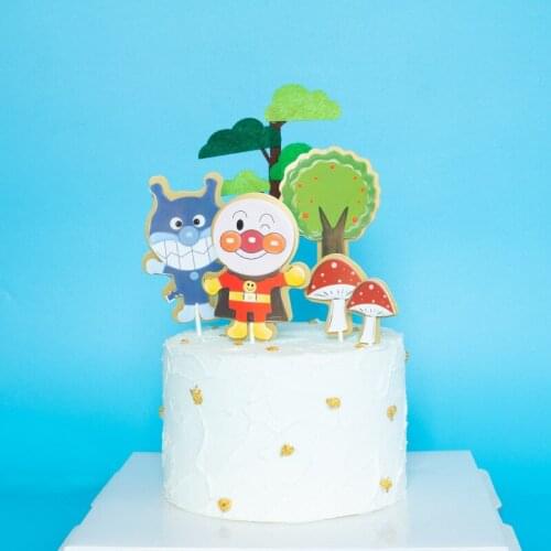 New simple cake top hat cartoon character cake top hat decoration birthday cake sign baking decoration supplies