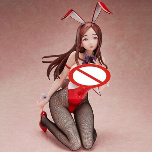 Native BINDing Yoko Akagi Bunny Ver. PVC Action Figure Stand Anime Sexy Girl Figure Japanese Model Toys Statue Collection Doll