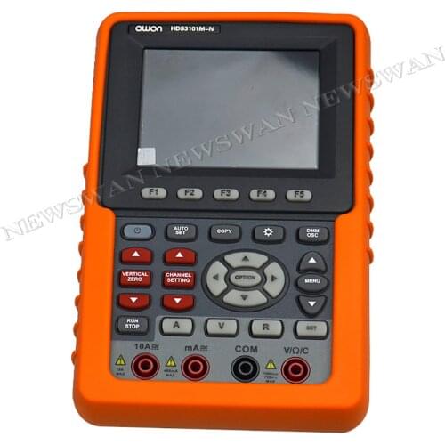 OWON Oscilloscope Hot Free Shipping Digital Precision HDS1021M-N HDS3101M-N 20/60/100MHZ Single Channel Handheld Oscilloscope