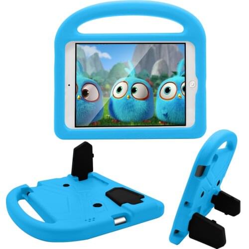 For IPad 2 3 4 Case EVA Portable Heavy Duty Stand Children Kids Safe Foam Shockproof Tablet Cover Case For Apple Ipad 4 3 2 #S