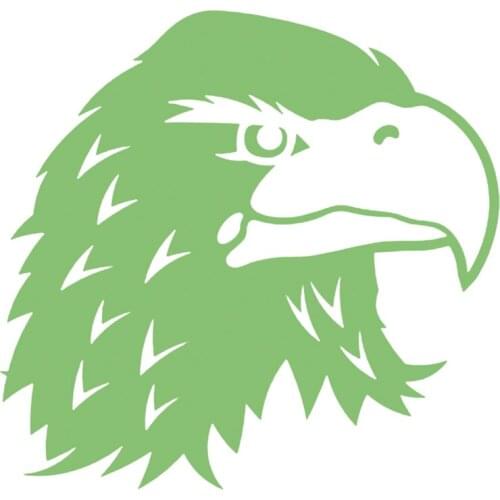 Eagle head Logo Luminous Patch Iron Ons Patches for Clothing Thermal Transfer Fluorescence Stickers for Clothes Free Shipping