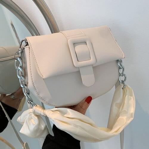 High Quality Handbags Women Messenger Bags Ladies Solid Leather Shoulder Bags Summer Ribbon Crossbody Bag for Women Vintage Sac