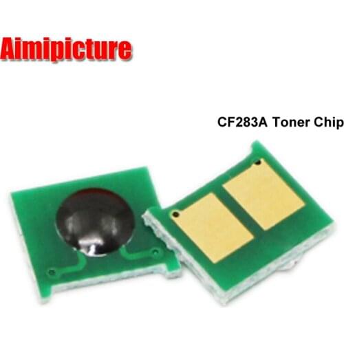 10 x 283A 83A 83 283 CF283A Toner Cartridge Chip For HP M125/M127/M225/M201 Printer Parts Chip