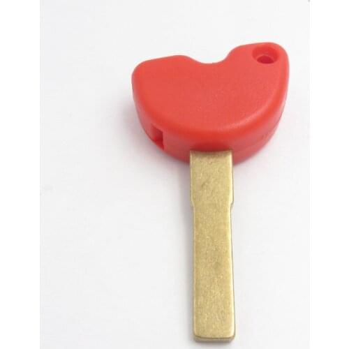 Motorcycle Transponder Key Shell Fob Cover For Vespa Piaggio MP3 250 Guirela 500 Beverly 350 Key Can Put Chip Inside