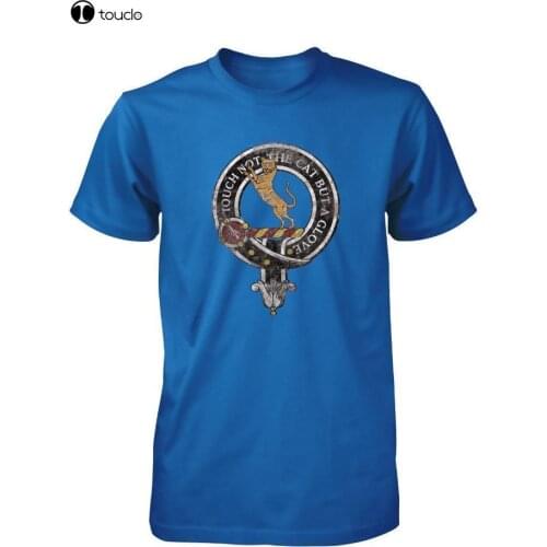 Bnwt Macintosh Badge Scottish Clan Crest Scotland Distressed Adult T Shirt S-Xxl Tee Shirt