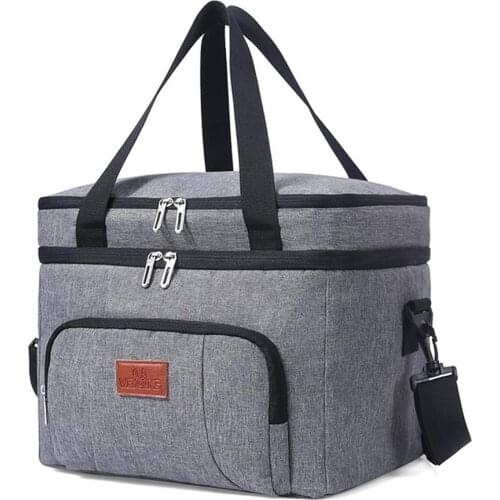 Hot Sell Insulated Thermal Cooler Lunch Box Bag For Work Picnic Bag Car Ice Pack Bolsa Termica Loncheras Para Mujer