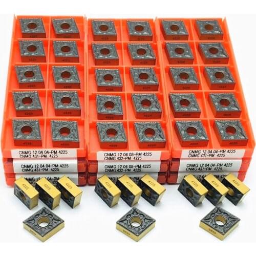 Carbide CNMG120404 PM4225 CNMG120408 PM 4225 External turning tool CNC machine tool milling metal turning insert cutting tool