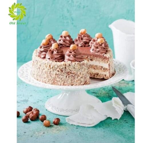 Old Street Full Square Diamond Painting Cake 5D DIY Embroidery Rhinestone Picture Cross Stitch Mosaic Kitchen Wall Decoration