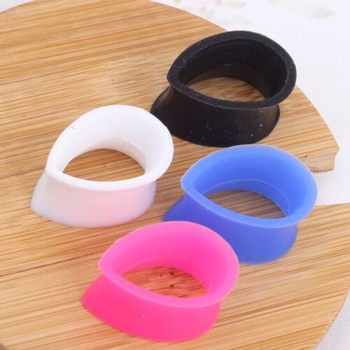 Fashion Silicone Drop Shape flesh tunnels ear plugs big gauge piercing ear expanders 4mm - 22mm piercings body jewelry for men