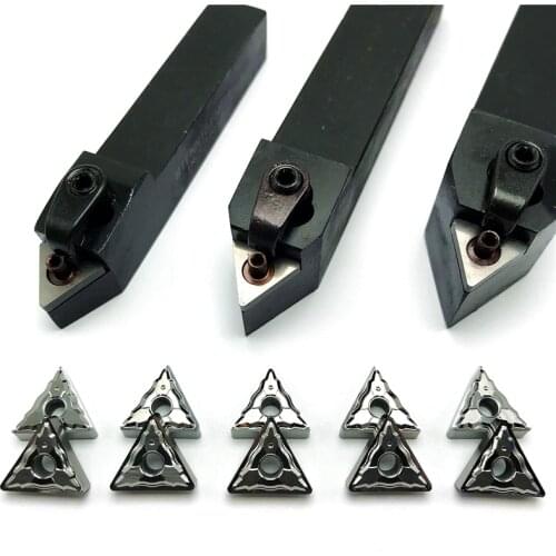 MTENN1616H16 MTENN2020K16 MTENN2525M16 External Turning Tool Holder + Carbide Inserts TNMG160404 TNMG160408 Lathe Cutting Tools