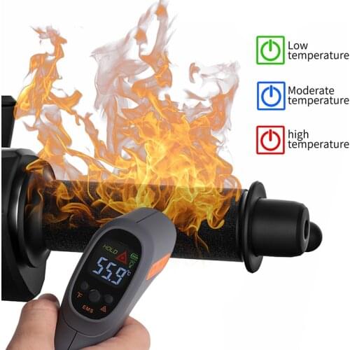 NEW Hot Sale Universal 12V Motorcycle Electric Heating Handl Heated Grips Inserts Handlebar Hand Warmers For ATV Motorcycle Bike