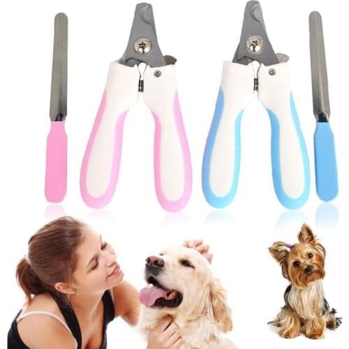 Pet Grooming Scissors Dog Cats Supplies Pet Nail Clipper Pet Accessories Animal Trimmers Nail File Claw Cutters Cut The Nails