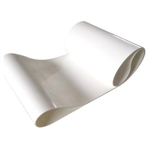 Perimeter:2100-2700mm Width:50mm Thickness:3mm Food Grade White PVC Transmission Conveyor Belt(Customized Size)
