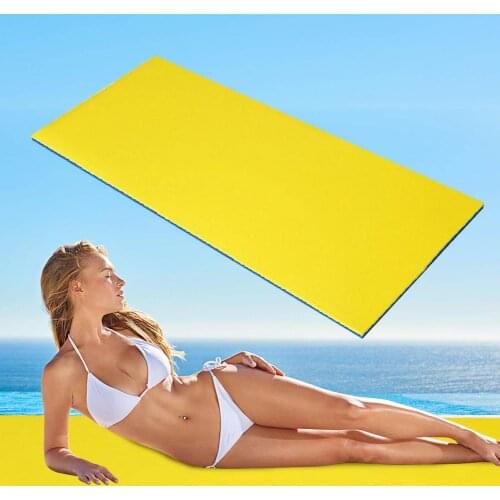 Pool Float Water Blanket XPE Material Water Hammock Floating Mat For Sunbathing Water Games Sports Picnics Water Hammock Soft Co