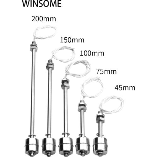 Stainless Steel Liquid Float Switch High Temperature Resistant Water Tower Water Tank Automatic Liquid Level Controller Sensor