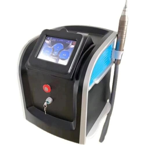 Portable ND YAG Tattoo Removal Machine Spots Remover 755 1320 1064 532nm Picosecond Freckle Removal Beauty Machine