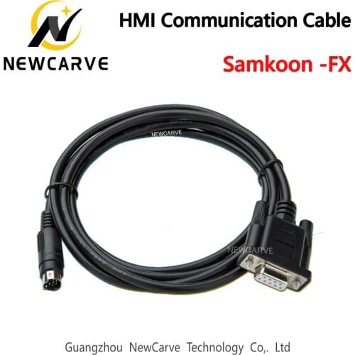 Samkoon-FX Program Cable HMI Touch Screen Connect To Mitsubishi FX Series PLC NEWCARVE
