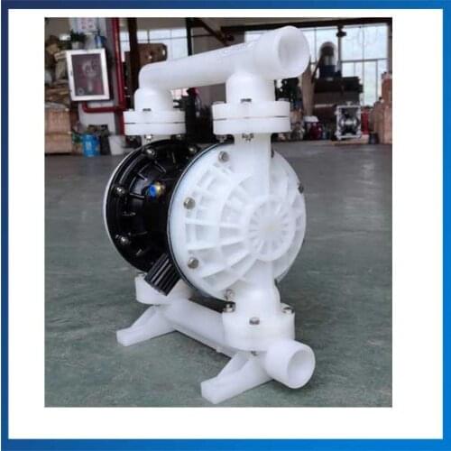 QBY-25 Corrosion Resistant Air Pump 0-2.4m3/H Pneumatic Diaphragm Pump For Printing Industry