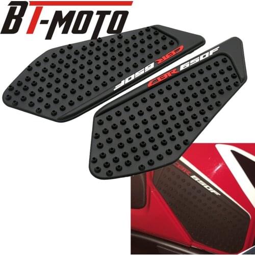 CBR650F Tank Stickers Rubber Peel Fuel Tank Pads Protector for Honda CBR 650F 2013 2014 2015 2016 2017
