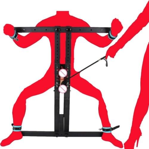 SM Queen Tools Torture Frame Male Slaves Training Penis Bondage Device Dog Slave Furniture Sex Toys For Couples
