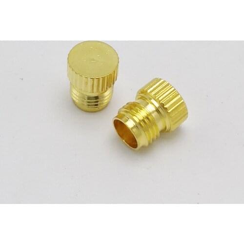 SMA protective cover SMA dust cap Gold-plated 10pcs/lot