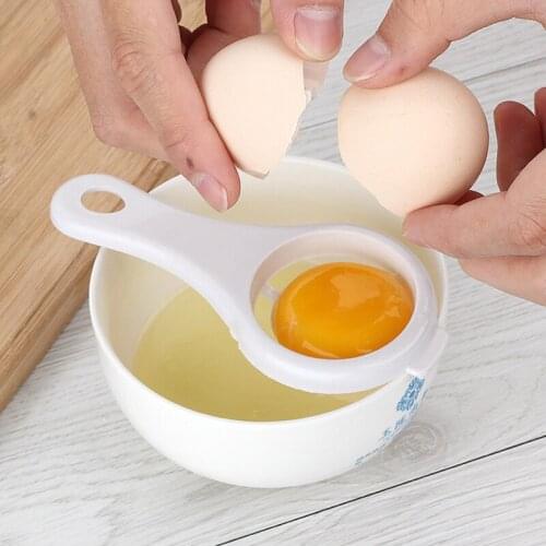 Egg Separator Divider Egg White Yolk Separator Food-grade Egg Separator Plastic Yolk Sifting Tool Household Kitchen Accessories
