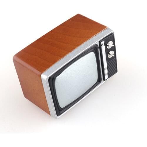 1:12 Miniature TV Dollhouse Miniature television Dollhouse Furniture Miniature Toys Holiday Gifts