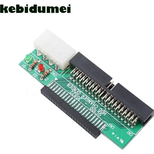 Kebidumei 20pcs IDE 2.5 HD to IDE 3.5 HDD Adapter 44 Pin 2.5" HD to 40 Pin 3.5" Hard Disk Driver Converter for Notebook Desktop