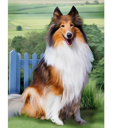 5D Diy Diamond Painting Accessories Dog 3D Diamond Embroidery The Puppy Smiles Mosaic Drawings Husky Paintings Animal Picture