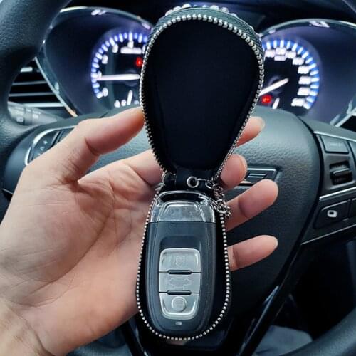 Flower Car Key Holder Storage Case Crystal Diamond Key Chains Key Cover Remote Key Bag For Interior Accessories