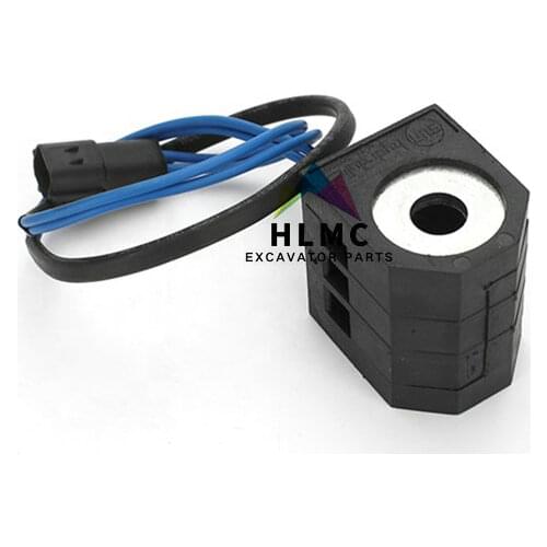 Construction Machinery Parts DH150 DH220 DH225 DH300-5-7 Hydraulic Solenoid Valve Coils 12V