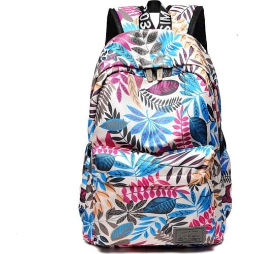 Hawaii Spring Style Brand New 2020 Backpacks For School Teenagers Girls Bags Fashion Women Travel Back Pack