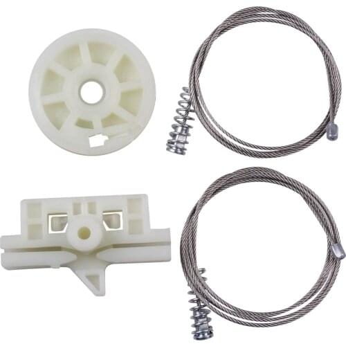Window Regulator Repair Kit Front LEFT DOOR for Fiat Fiorino Nemo Peugeot Bipper