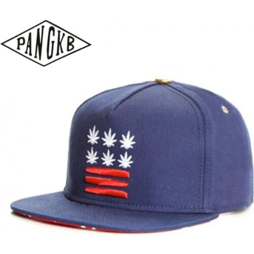 PANGKB Brand BUDZ N BLUNTZ Cap spring autumn snapback hat headwear outdoor casual blue adult hip hop sun baseball cap