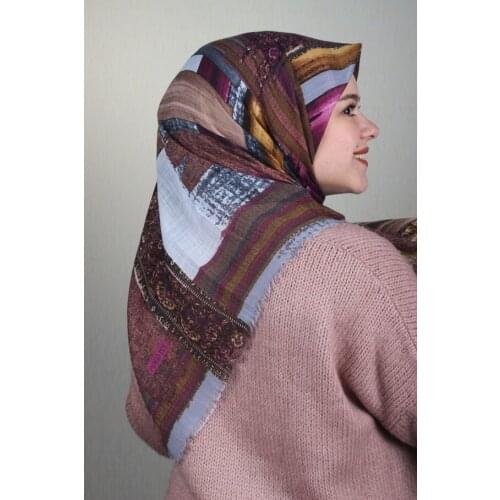 POLOİST LINEN FLAMLI SCARF DESEN-257 - RENK-13