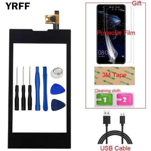 4.0'' Phone Touch Screen For ZTE Kis 2 Max V815 V815W Front Glass Sensor Touch Panel Digitizer Touchscreen Lens Tools Gift