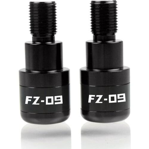 Universal Motorcycle Hand Bar End 22mm 7/8"" CNC Handlebar Grips End Caps For yamaha FZ09