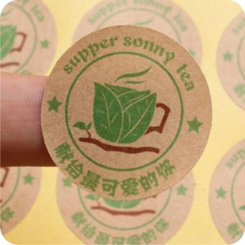 Direct manufacture customized eco-friendly stickers