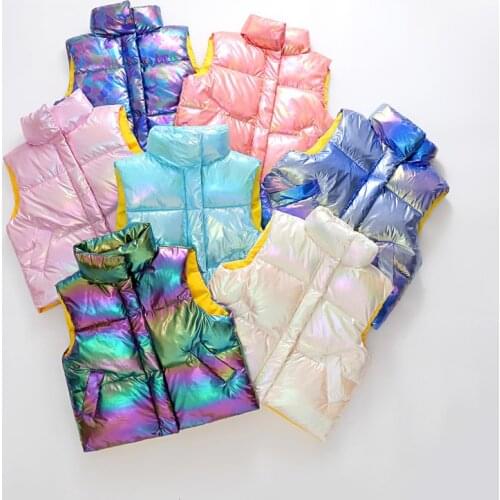 Vests Children Hoodies Warm Jacket Baby Girls Outerwear Coats Kids Vest Boys Hooded Jackets Autumn Winter Thicken Waistcoats