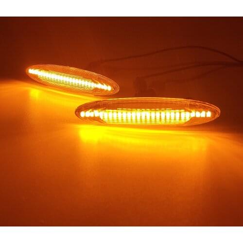 1Pair Led Dynamic Side Marker Turn Signal Light For Lexus IS250 IS350 SC430 Toyota MARK X REIZ CROWN UZZ40 Highlander Camry 40