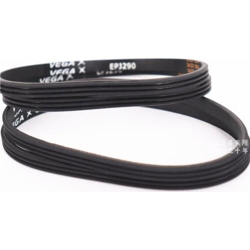2PCS Rubber V-ribbed belt PJ413|1049mm multi-groove belt drive belt with 5 ribs