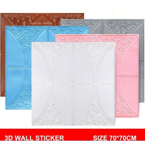3d brick wall stickers living room moisture-proof wallpaper brick wallpaper wall waterproof foam self-adhesive stereo stickers