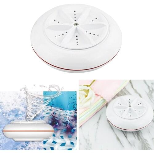 5V 7W Mini Ultrasonic Turbo Washing Machine Personal Laundry Washer