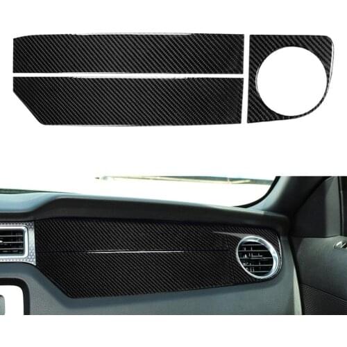 80% HOT SALES！！！Right Copilot Air Outlet Carbon Fiber Interior Trim Cover for Ford Mustang 09-13