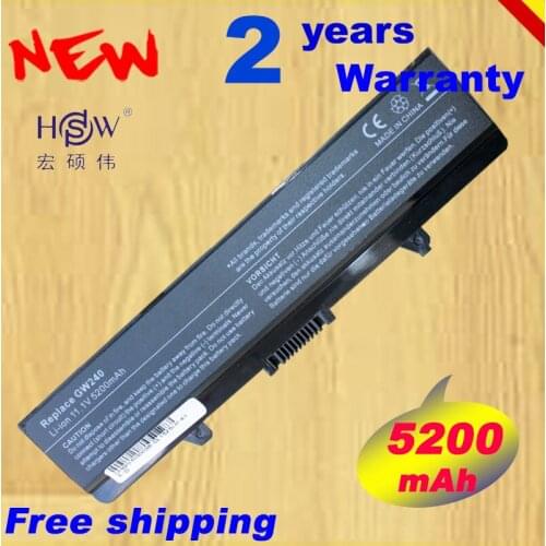 HSW 6cells Laptop Battery GW240 HP297 M911G For Dell Inspiron 1525 1526 1545 1546 Fast shipping