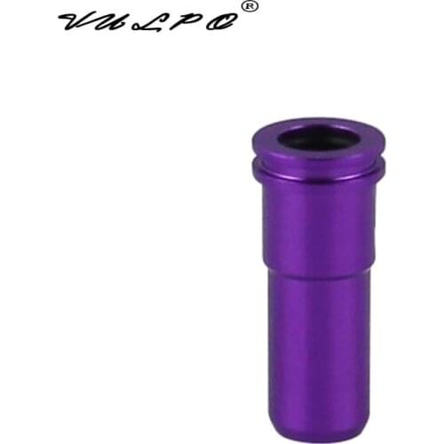 VULPO CNC machined aluminum air seal nozzle (purple) For Airsoft AEG AK47 AK74