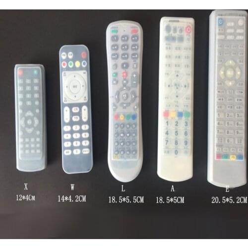 8 Size Dust Protect Protective Storage Bag Portable Silicone Air Condition Control Case TV Remote Control Cover